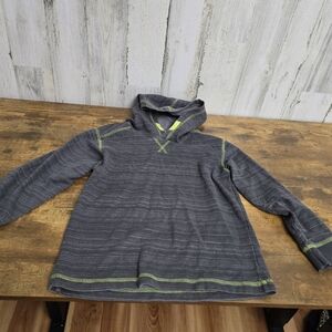 Ruff Hewn Charcoal and Lime Boys Size 8 Tshirt Hoodie